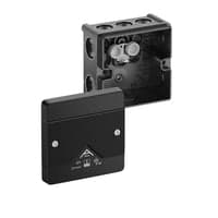 Forgreningsdse Abox 025-L/SW, IP66, 87x87x52mm, sort - Spelsberg