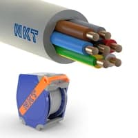 7G2,5 mm Installationskabel halogenfri, NOIKLX 90, 350 meter (QADDY tromle) - NKT