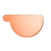 VMZINC endebund, 280 mm, kobber