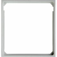 Afstandsramme, Berker S.1/B.3/B.7, 50x50mm, hvid