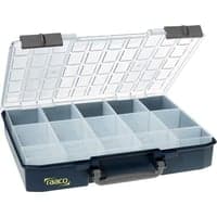 Sortimentskasse CarryLite 80 5x10-15, inkl. 15 indsatse, 330x413x79 mm, PP/PC, Raaco