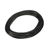 12V WIRE, til TENSEO 12V wiresystem, sort, 6mm, 20 meter