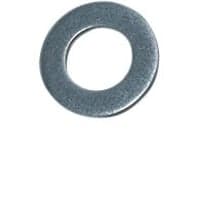 Bossard Skive, M20, Elforzinket, 140 HV stl, DIN 125A - 100 stk