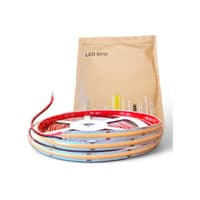 HiluX Longline COB LED Strips, 24V, 7W, 500lm/m, 2700K, CRI95+, IP65 - 5 meter