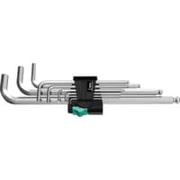 WERA 950/9 Hex-Plus 1 vinkelnglest, metrisk, 9 dele