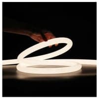 Hvid D15 CLIP-ON Neon Flex LED strip - 10W/m, IP67, 230V, 900lm/m, RA85 - 1 meter