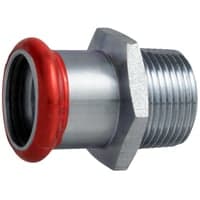 Overgangsnippel fz, 15mm x 1/2'' mf/np