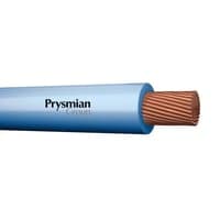 10 mm installationsledning H07Z-K HF 90, lysebl