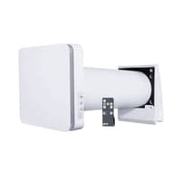 Duka One S6B ventilationsanlg, 1-rums, 160 mm, 230V, energiklasse A, varmegenvinding, hvid