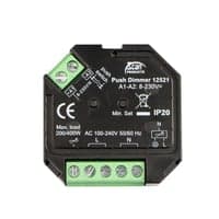 Scan Products Box Push lysdmper, 200W LED, bagkant