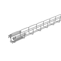 Gitterbakke FC 54/50-HR, 3 meter, zinkaluminium - Legrand - 3 meter