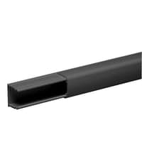 OptiLine Mini kabelkanal 2,1 meter - 1 rum, 20 x 18 mm, sort - Schneider Electric