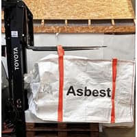 BIG BAG til asbest, 1100kg, 120x100x150cm