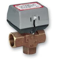 Zoneventil VC4613, 3-vejs, 1", fjernvarme/solvarme/kl - Honeywell Home