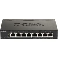 D-Link DGS-1100-08V2 8-ports Gigabit Smart Managed Switch, fanless, Layer 2