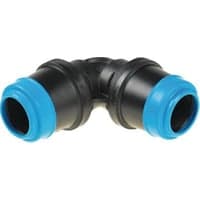 Hawle Delrin vinkel, 40 - 32 mm, 90, PN16, POM