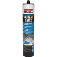 Sanitetssilikone fugemasse, 300 ml, transparent - Soudal