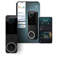 Philips Hue Video Doorbell Camera, kablet, sort, drklokke