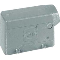 Stikhus han 10B, M20, aluminium, stvgr (RAL 7037)