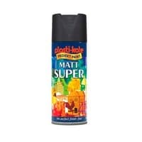 Super Spraymaling Sort Mat 9005m, 400 ml - Borup