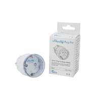 Shelly Plug PM Gen3, energimler, hvid