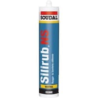 Silirub NS, sanitets- og byggesilicone, hvid, 310 ml