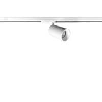 Ledpro Tania Mini til GB 1 faset skinnespot, GU10, hvid + Nordtronic Long Life, 3000K, 360lm, CRI>90, 40.000 timer, dmpbar