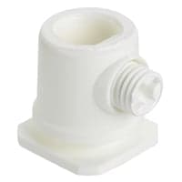 Global Nippel/Aflastning GB510-3 til 1F adapter GB66-2, hvid - Nordic Aluminium