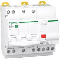 Resi9 Kombiafbryder XP RCBO 3P+N C 20A 6kA, 30mA, kl.A, R9D55720