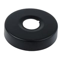 Rosetter til badarmatur, 80 mm, mat sort - K. Neerskov