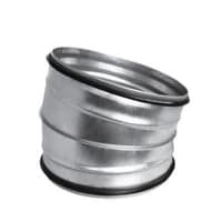 Bjning 15 100 mm, nippel/nippel, galvaniseret stl