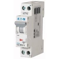 Automatsikring, 16A, 1P+N, 1 Modul - Eaton