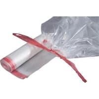 Affaldsskke klar med snor, 700x1100 mm, 100 liter