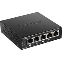 D-Link DGS-1005P 5-ports Gigabit Desktop Switch med 4x PoE+ (60W)