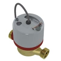 Varmtvandsmler Qn1,5 (Q3 2,5) 110mmx1/2" m/impuls 10L/imp