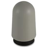 Drstopper til vg, plast, 30 mm, hjde 72 mm - gr