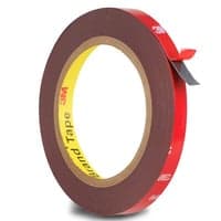 3M dobbeltklbende tape, 8 mm, 5 meter rulle - til aluprofiler, LED-strips mm