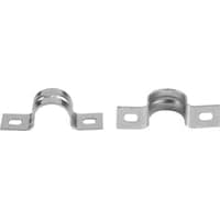 Kabelbjler af el-galvaniseret stl med 2 lap til 33 mm - 100 stk
