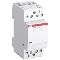 Installationskontaktor 4-polet 4NO, AC-1 25A ved 55 grader, 400V AC, styrespnding 24V AC/DC
