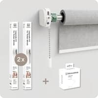 MotionBlinds Smart rullegardin Starter/Upgrade Kit - 2 motorer + bridge