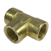 T-stykke Messing MF, 1/2"