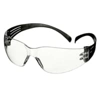 3M SecureFit 100 beskyttelsesbrille SF101AF-BLK-EU, sorte stnger, klar linse, 5 stk