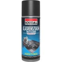 Soudal Glasrens/skum, 400 ml, hvid