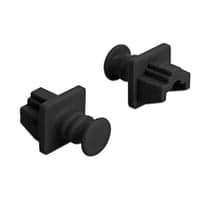 Stvhtte til RJ45-stik, 10 stk., sort - Delock