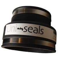Uni-Seals 110-115/137-152 mm kobling, 110 mm til beton 10 cm, i jord