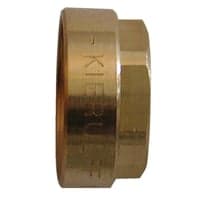 Slutmuffe, 3/4" med kobberpakning