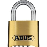 ABUS kodels 180IB/50, messing, 4-cifret kode, rustfri bjle