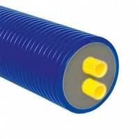 Microflex dobbeltrr, 2x32x2,9-160mm PN6, til varme - pr. meter