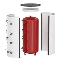 Flamco Isolering, 80 mm, hvid, til PS 500 l bufferbeholder