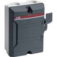 Sikkerhedsafbryder 25A, 3P+hjlpekontakt, BWS 325 TPN, gr - ABB